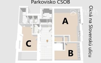 Predaj rodinný dom - polyfunkčný priestor na ul. Slovenská, Prešov